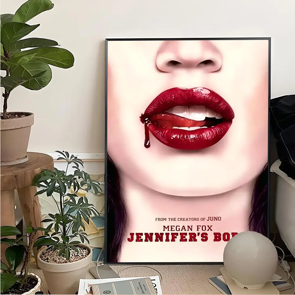 Horror Movie Jennifers Body Painting Calligraphy For Art Printing Decoration Painting Cinema Art Poster Home Wall Decoration Fra
