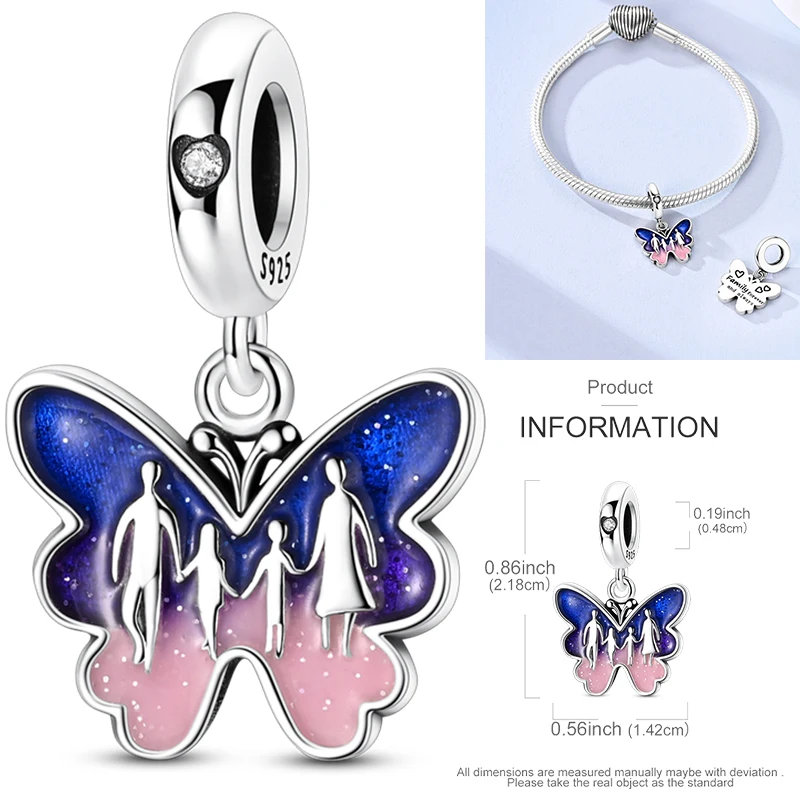 2026 Neuer 925 Sterling Silber Schleifen-Charm Herz Keltischer Knoten Perlen-Anhänger Passend für Europäische Armbänder DIY Damen Schmuck Geschenk – Detail 37