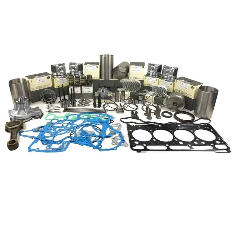 for Kubota D1503 D1703 D1105 D1102 D1302 Engine Rebuild Kit Cylinder Liner Piston Ring Gasket Set Spare Parts