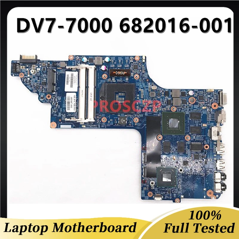 

682016-001 682016-501 682016-601 685447-001 685447-601 685447-501 For DV7-7000 Laptop Motherboard 48.4ST10.031 HM77 GT630 Tested