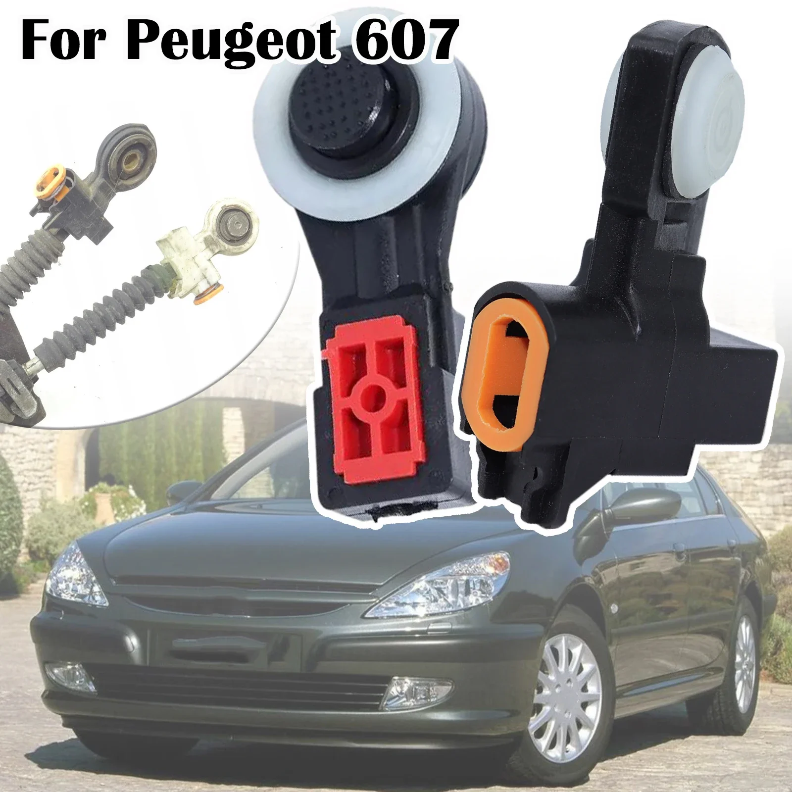 For Peugeot 607 Gearbox Shift Lever Cable End Rod Linkage Connector Adapter Selector Buckle Car Replacement Parts 9635387380