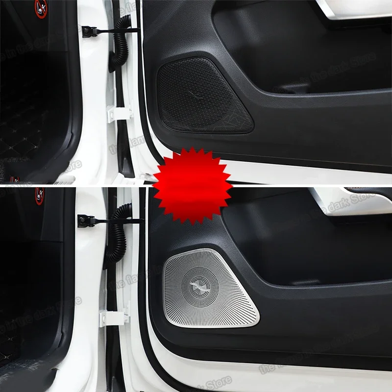 Car Audio Door Sound Trim Speaker Panel Cover Trims for Mercedes Benz A Class A200 A180 W177 2019 2020 2021 2022 2023 2024 2025