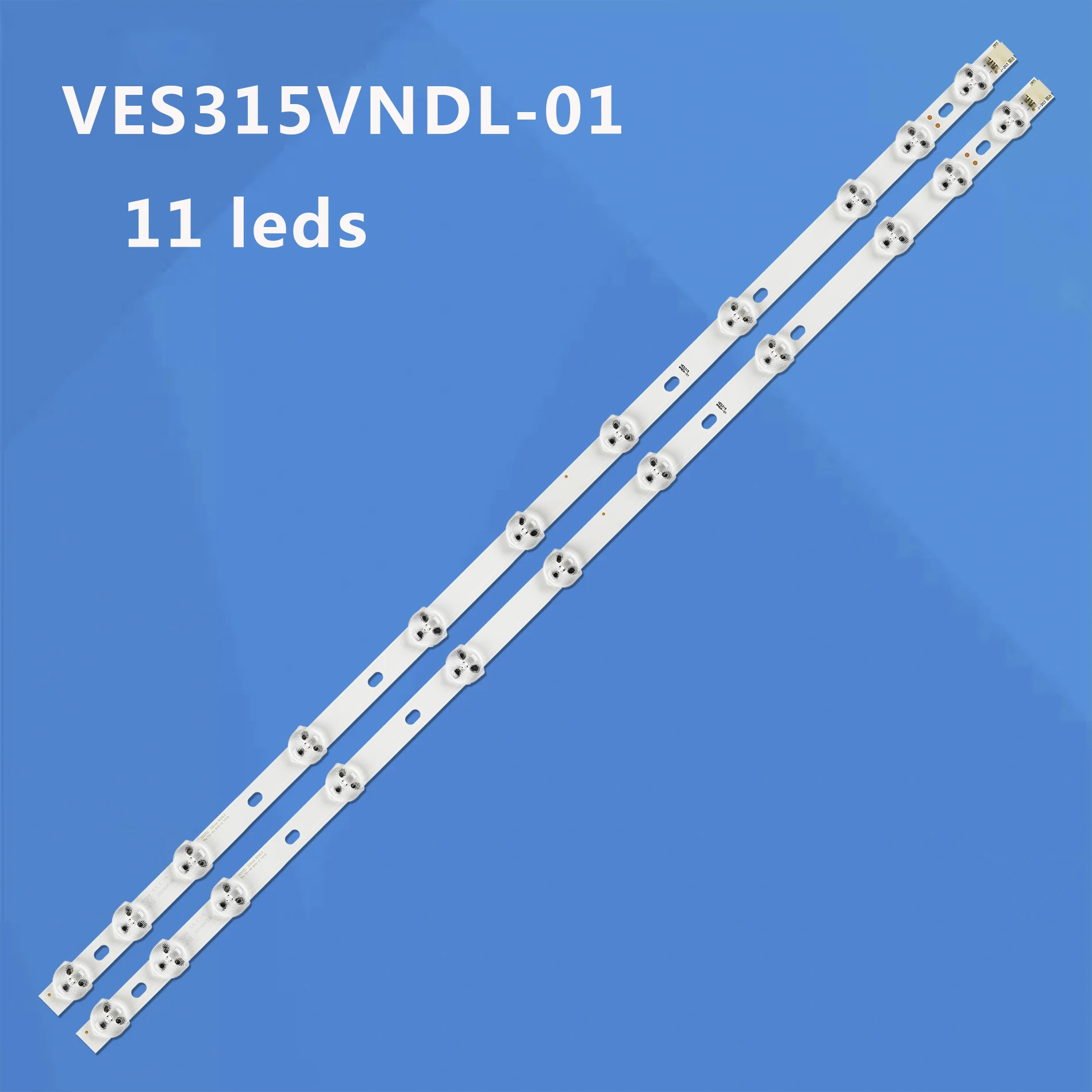 2 PCS 11LED 575mm LED strip for VESTEL 32D1333DB LED TV For INNOTEK 32