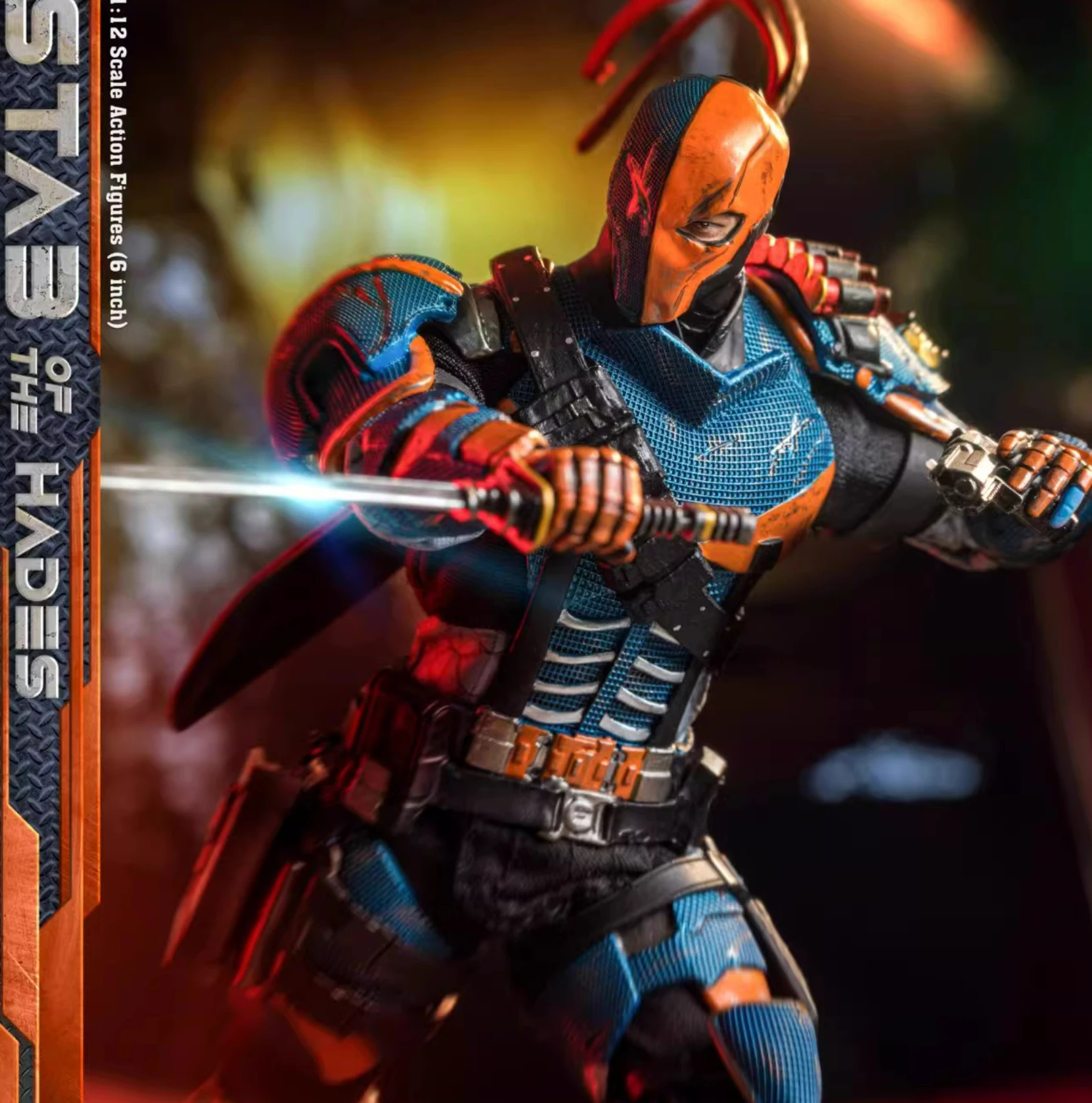 متوفر في المخزون ألعاب مجسمة متحركة Mixmax Deathstroke بمقياس 1/12 شخصيات الحركة (6 بوصة) شخصية أنيمي Slade Joseph Wilson Terminator