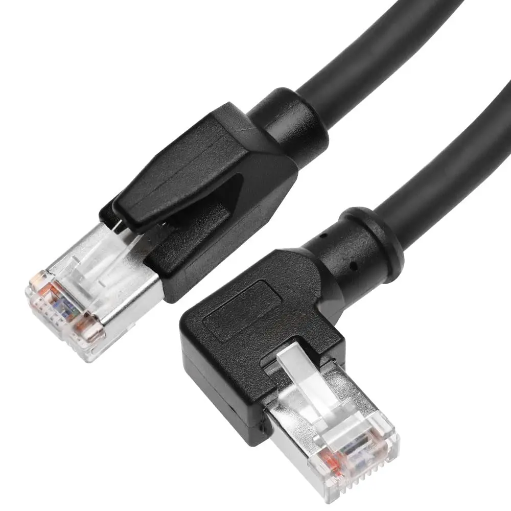 Alvin's Up Angle CAT6A Shielded Ethernet Cable 2m for PLC Robotics