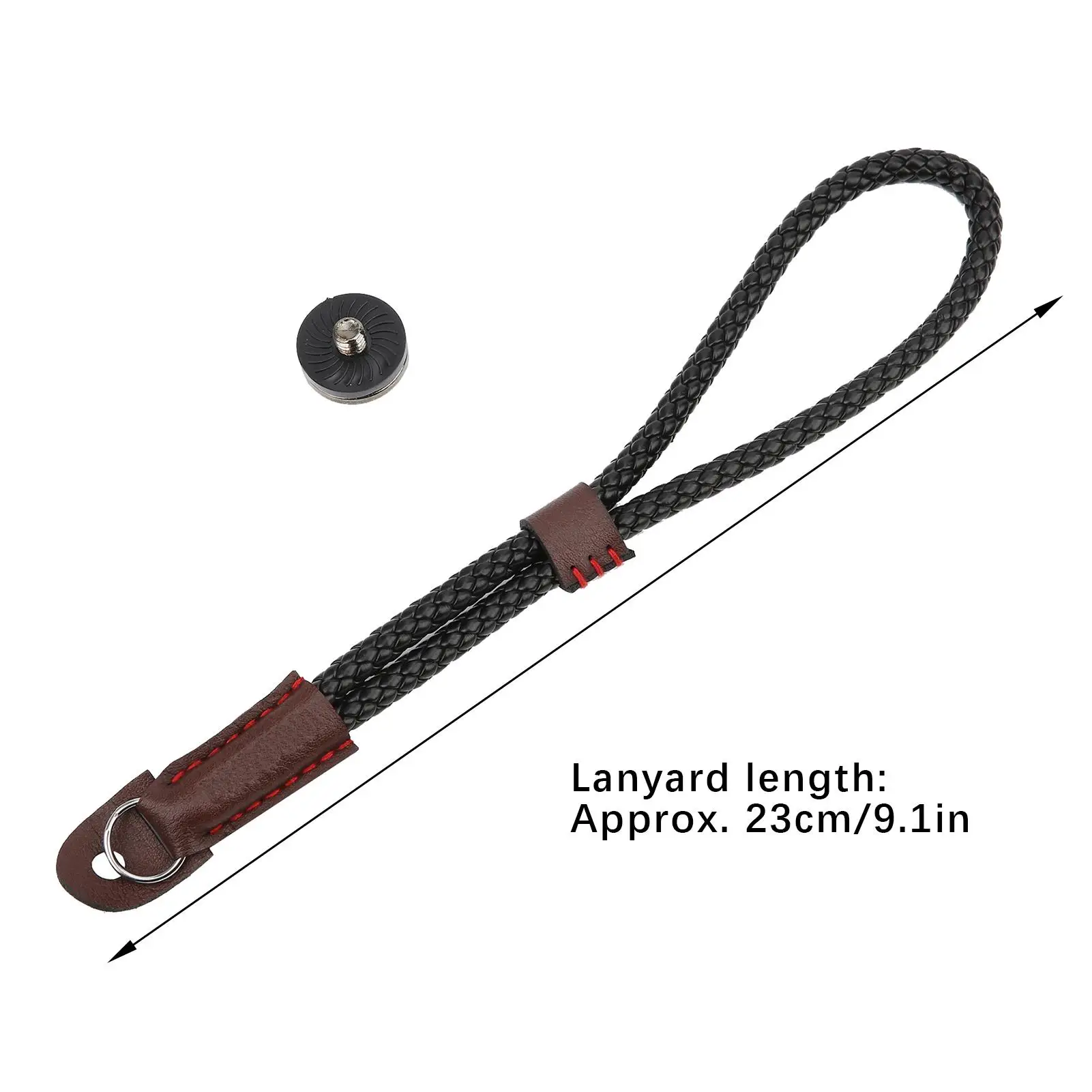 SUNNYLIFE PU Leather Camera Wrist Strap Lanyard Hand Strap for one X2 -  Accessory for Photography