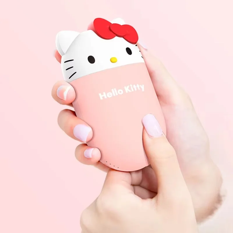 Rich and Heavy Weight Youjia Genuine Co branded Charging Warm Hand 2-in-1 Hello Kitty Big Ear Dog Katie Power Bank Mobile Power