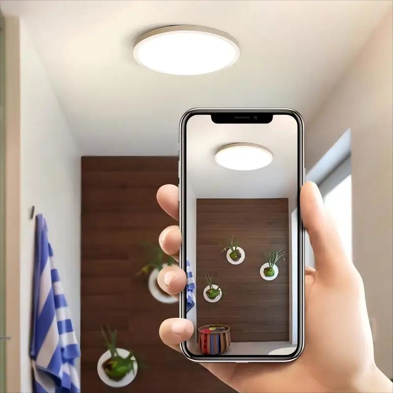 رقيقة جدا جولة LED أضواء السقف 6 واط 9 واط 13 واط 18 واط 24 واط سطح شنت الحديثة مصبغة مصباح ديكور المنزل غرفة المعيشة غرفة نوم