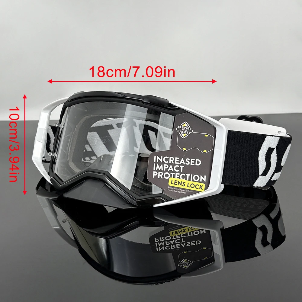 Motorradbrille Fahrradausrüstung Brille Outdoor Offroad Ski Sport MX ATV Dirt Bike Rennbrille Motocross-Brille – Detail 1