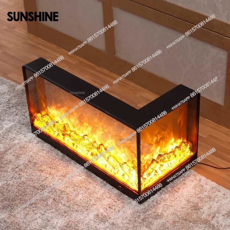 

Угловые камины, украшение для гостиной, вход в дом, европейский простой камин, подставка для телевизора, фон, настенный встроенный камин