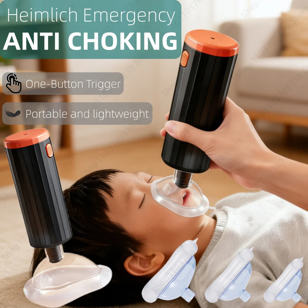 

Auto Choking Rescue Device First Aid Kits Anti Choking Devices Emergency Suction Asphyxia Adults & Children Cpr Rescue Device