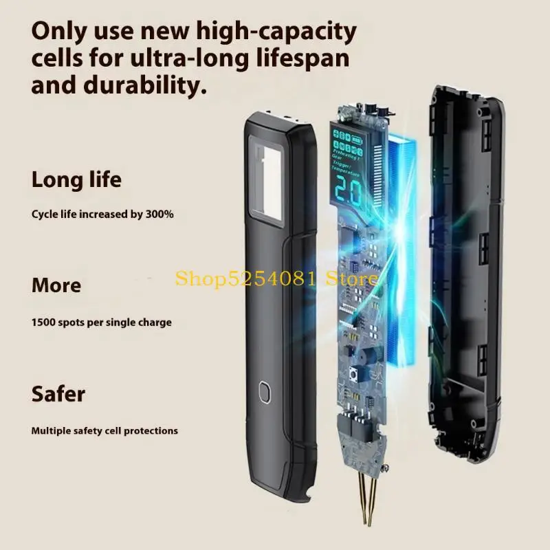 AXYC Precise Spots Welder Industrial Safety Chip Fast Shutdown Function Flexible Electrode Adjustment Metal Fabrication Tool