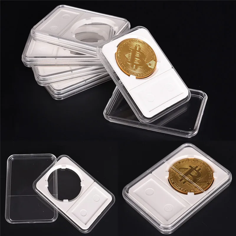 

1pcs PCCB Coins slabs display Grade coin Case Protect holder Storage boxes High quality