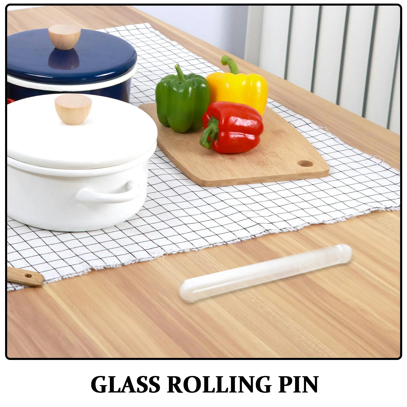 شفافة كريستال شوبك غير عصا للخبز فندان الجليد المعكرونة الطين النمذجة أداة فرد العجين أواني المطبخ الخبز