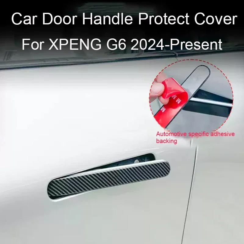 

Комплект из 4 накладок на дверные ручки для XPENG G6 2024-наст. время: защита от царапин, декоративные элементы для экстерьера автомобиля
