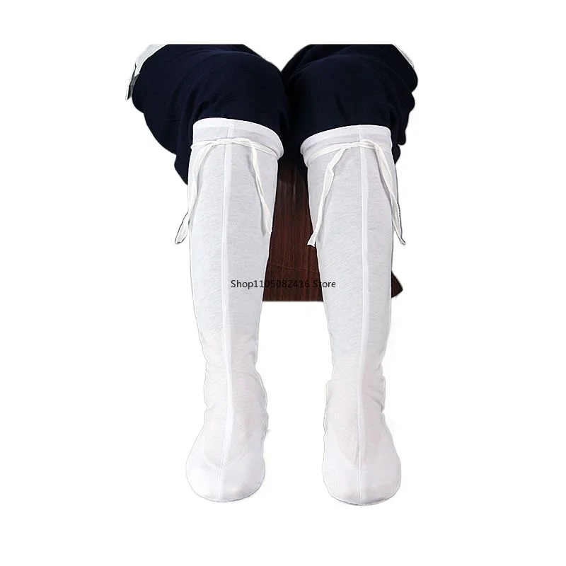 

Белые хлопковые носки Shaolin Monk Wudang Taoist Kung Fu, обувь для тай-чи, боевых искусств, тхэквондо, каратэ