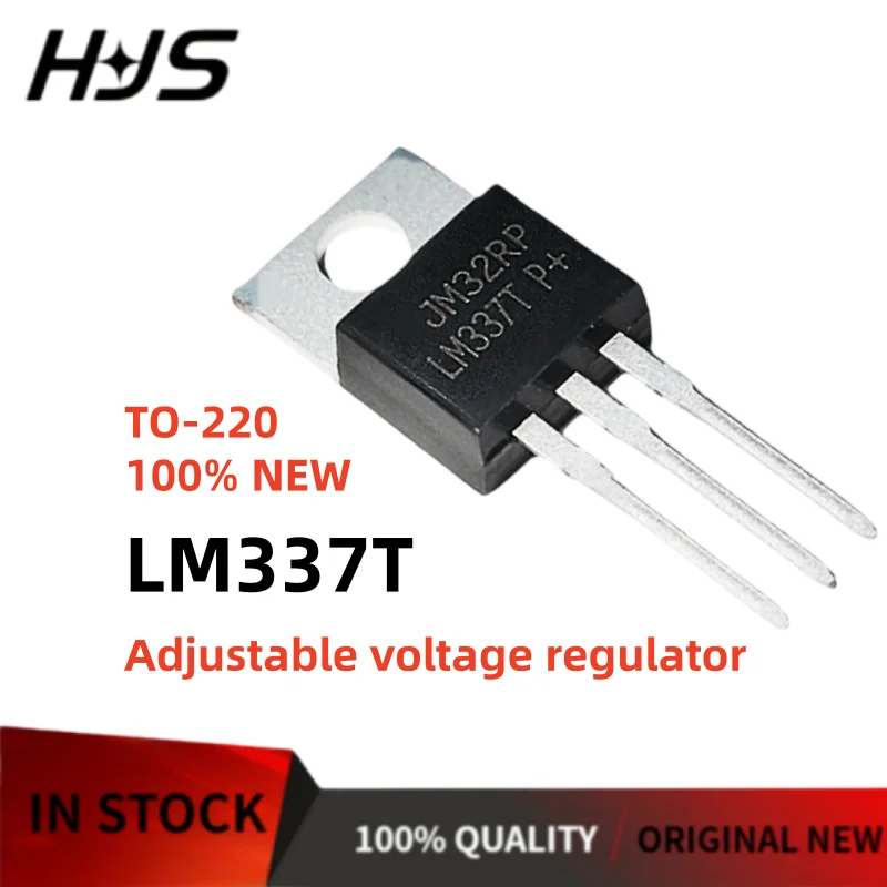 10-100PCS New LM337T LM337 Three-terminal voltage stabilizing diode TO-220