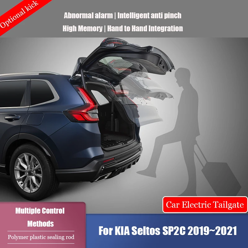 

Car Power Trunk Lift Electric Hatch Tailgate Strut Auto Rear Door Actuator For KIA Seltos SP2C 2019~2021 Silently