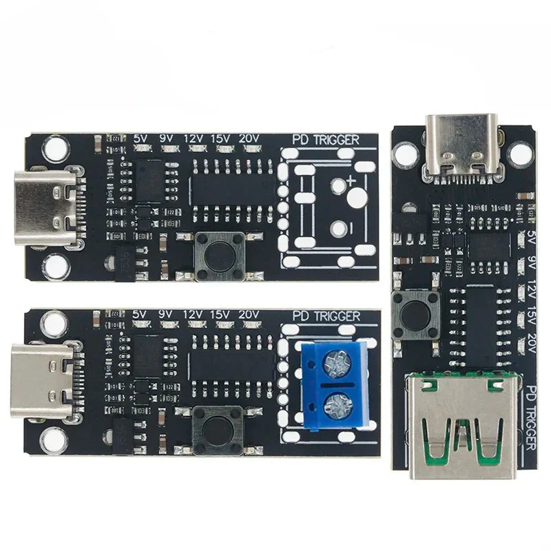 Module de déclenchement de charge rapide USB-C 100W 5A, carte de simulation PD/QC, module d'amplification de puissance USB Type-C PD 2.0 3.0 à charge rapide