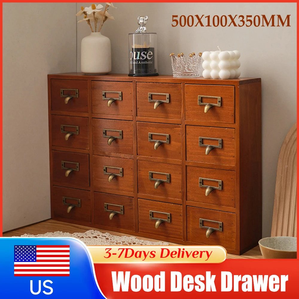 16 Drawers Card Cat…