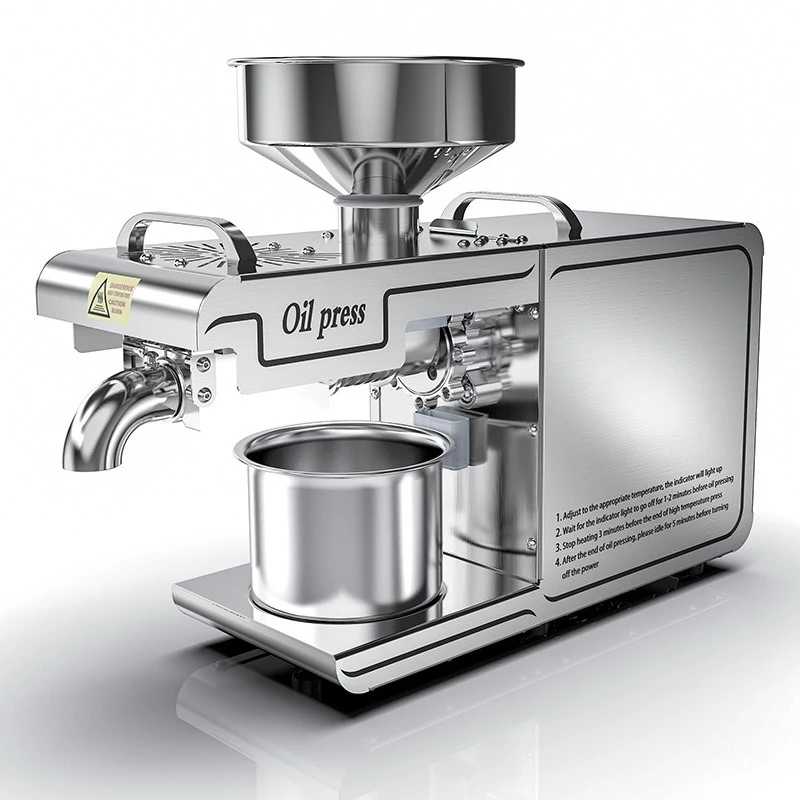 D01 oil press machine oil press English household rapeseed oil