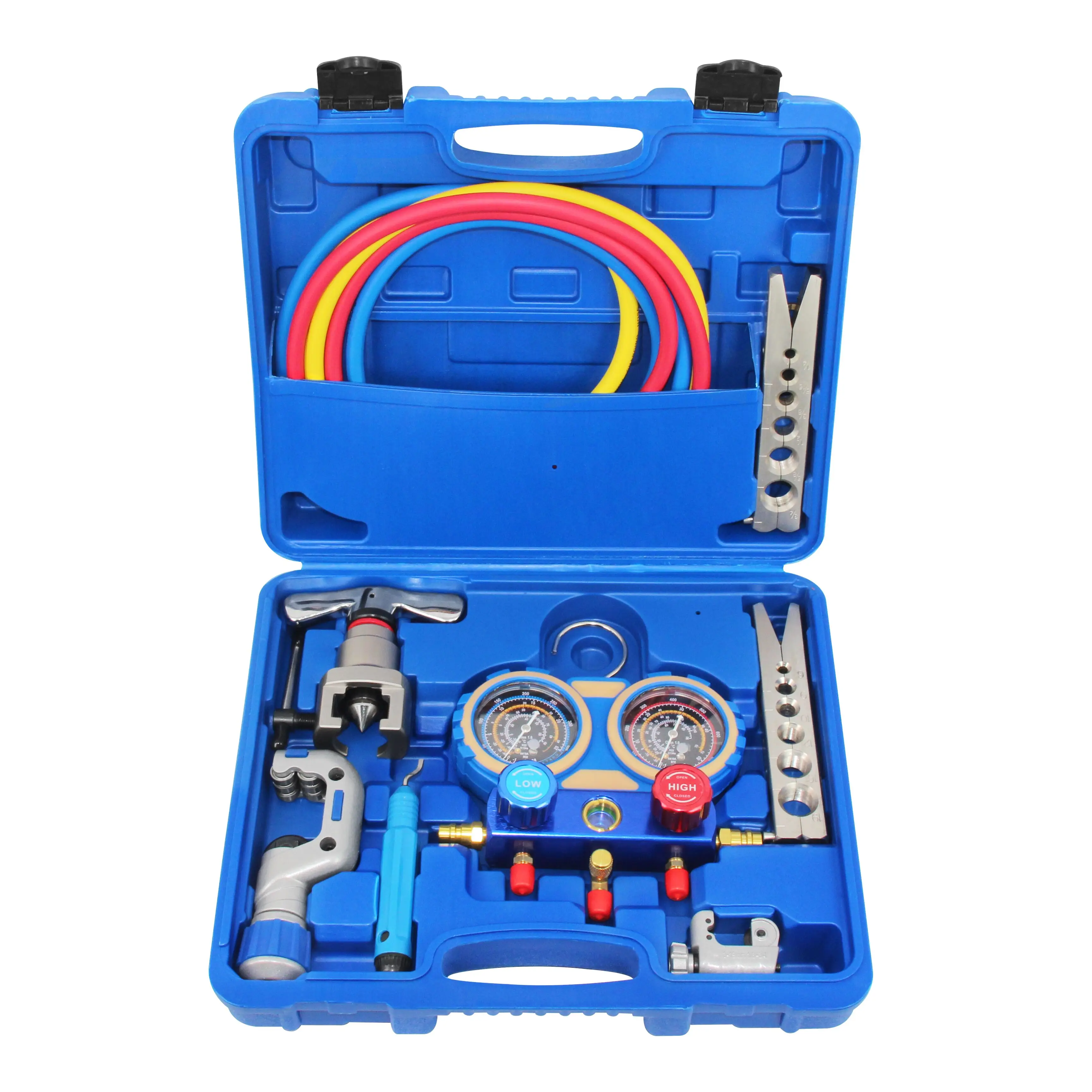 

CT-8A Manifold Gauge and Flaring Tool for Refrigeration and air Conditioning Tool Kit