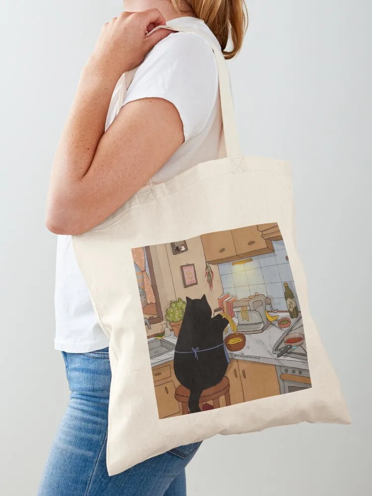 

Stanis Making Fresh Pasta Tote Bag eco pack custom fabric bag great bag sacs de shopping