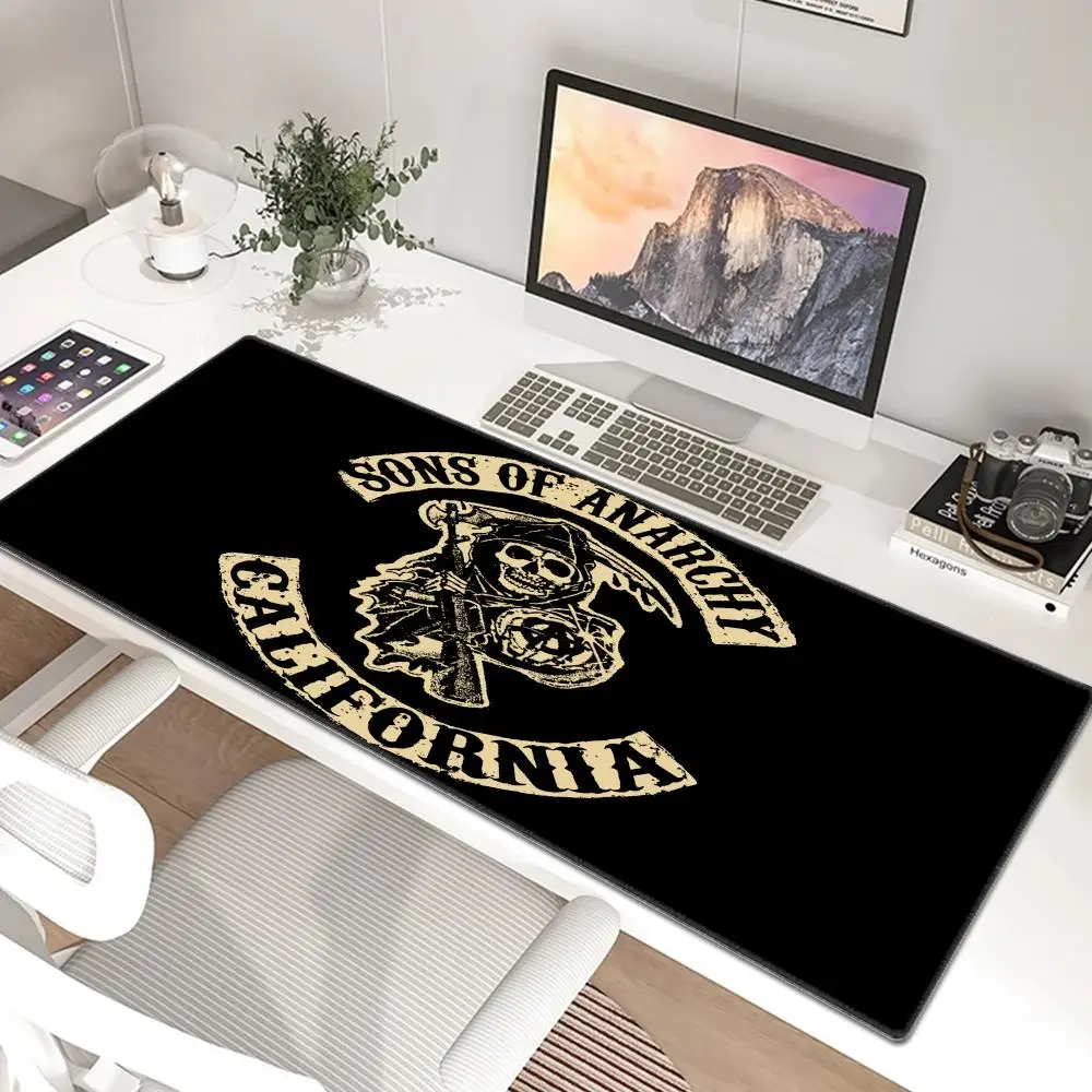 TV Show Sons Of Anarchy Mouse Pad Keyboard Mousepad large 1200X600 mm Desk Mat PC Gamer Office Carpet Home Table pad