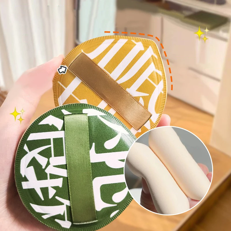 Xl gota de água almofada de ar pó puff macio engrossado esponja rosto corretivo fundação esconder poros feminino beleza cosméticos ferramenta