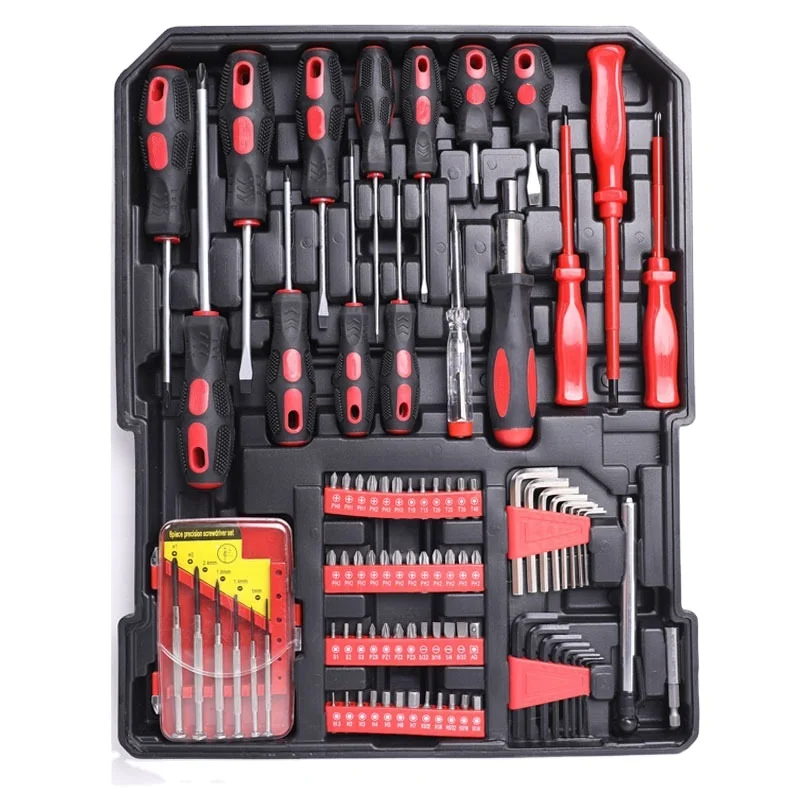 Set Alat Rumah Tangga DIY 399 Buah Kualitas Tinggi Kustom Kombinasi OEM Dengan Kemasan Kotak Desain Troli