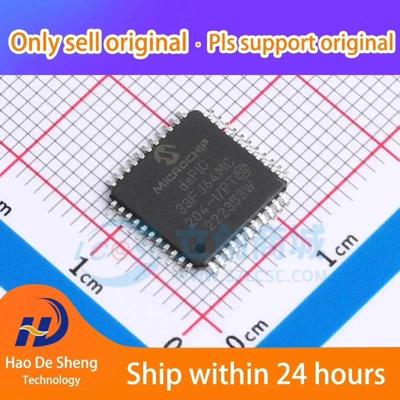 

10 шт./лот DSPIC33FJ64MC204-I/PT DSPIC33FJ64MC204-I QFP44 новый оригинал на складе