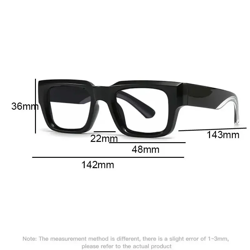 Retro Square Frame Men Reading Glasses High Quality Prescription Designer Eyeglasses Anti Blue Light Presbyopia Fashion Glasses
