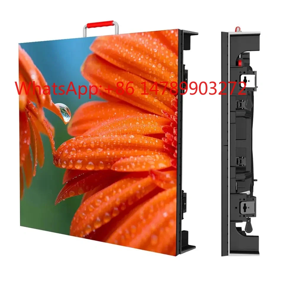 

P2.604 P2.976 500X500mm Die Cast Aluminum 16:9 4K Full Color Rental LED Screen