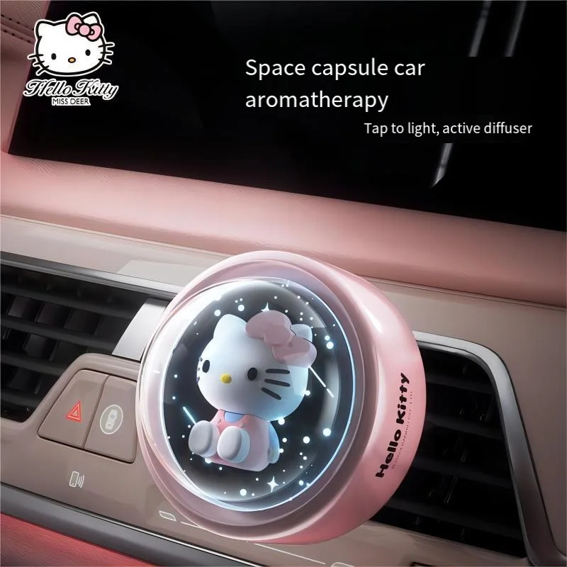 

Украшение автомобиля Hello Kitty ароматерапия Sanrios анимация персонажи мультфильмов подарки для девочек Star Universe автомобильные принадлежности Fragranc