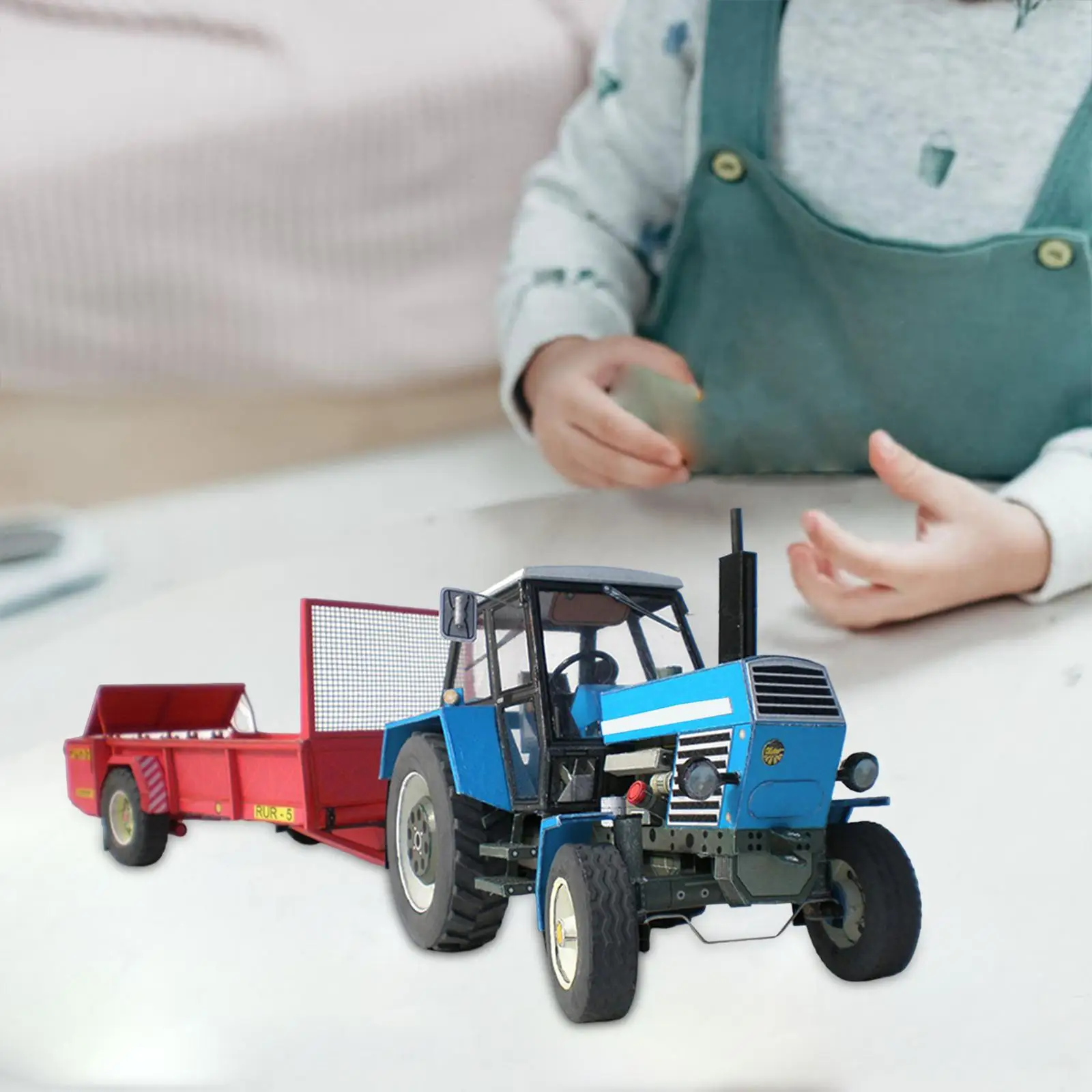 3D Puzzles Model Farm Mechanical Equipment Simulation Ornaments Mechanical Model