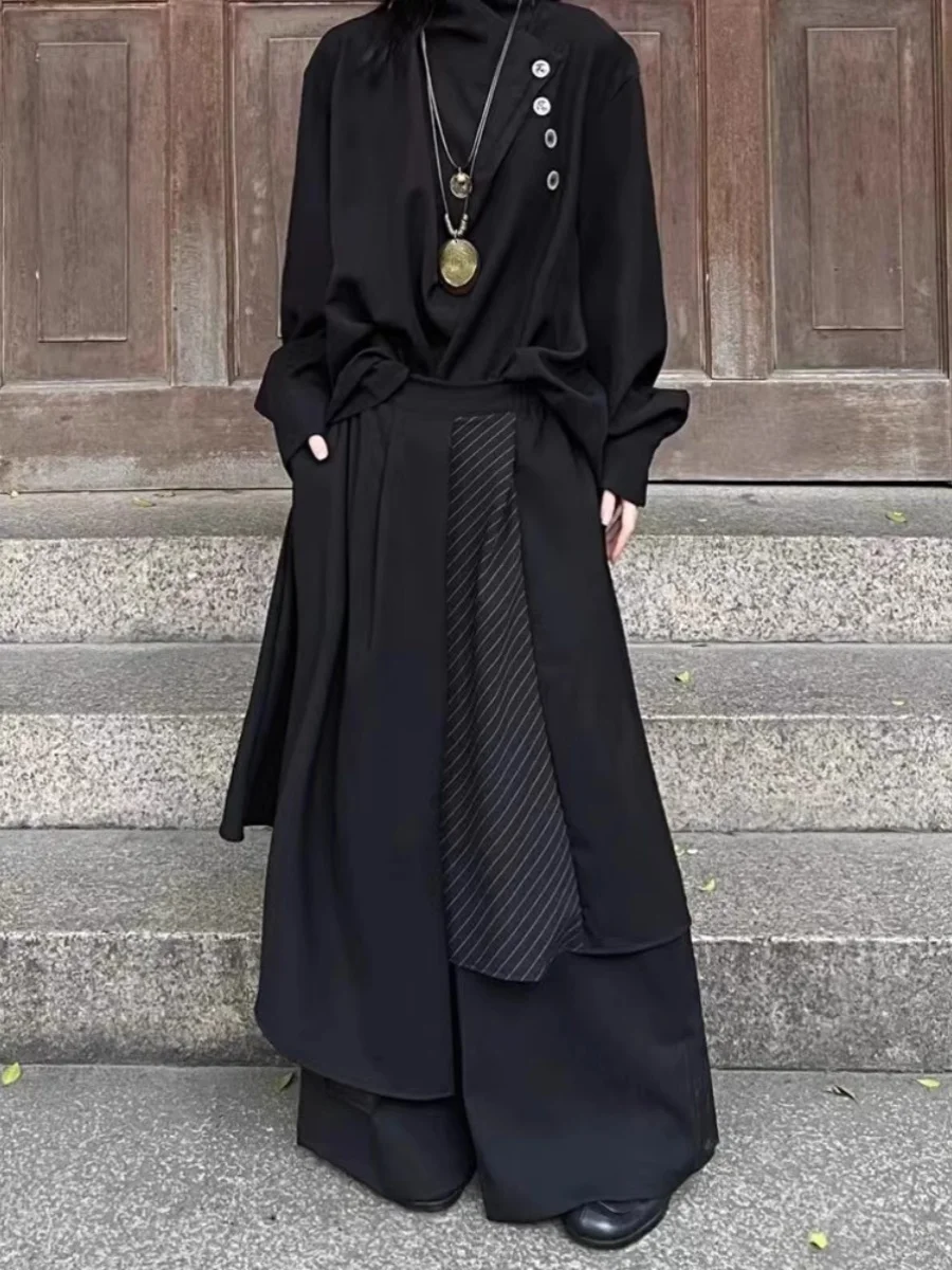 

Bla Samurai Swordsmen Sle Men's Summer New Chinese Sle Straight Leg Pants Casual Youth Trend Spring Cool Wind Long Trou...