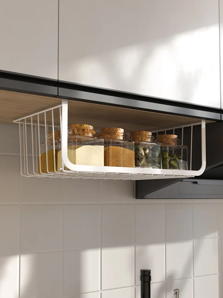 

Kitchen storage rack, storage rack, creative full house hanging cabinet, inner bottom hanging basket cabinet