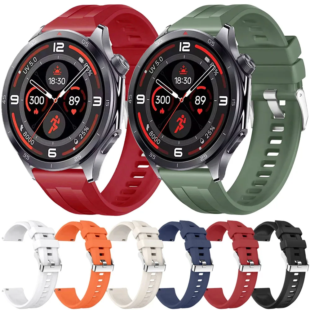 22Mm Silicone Strap…