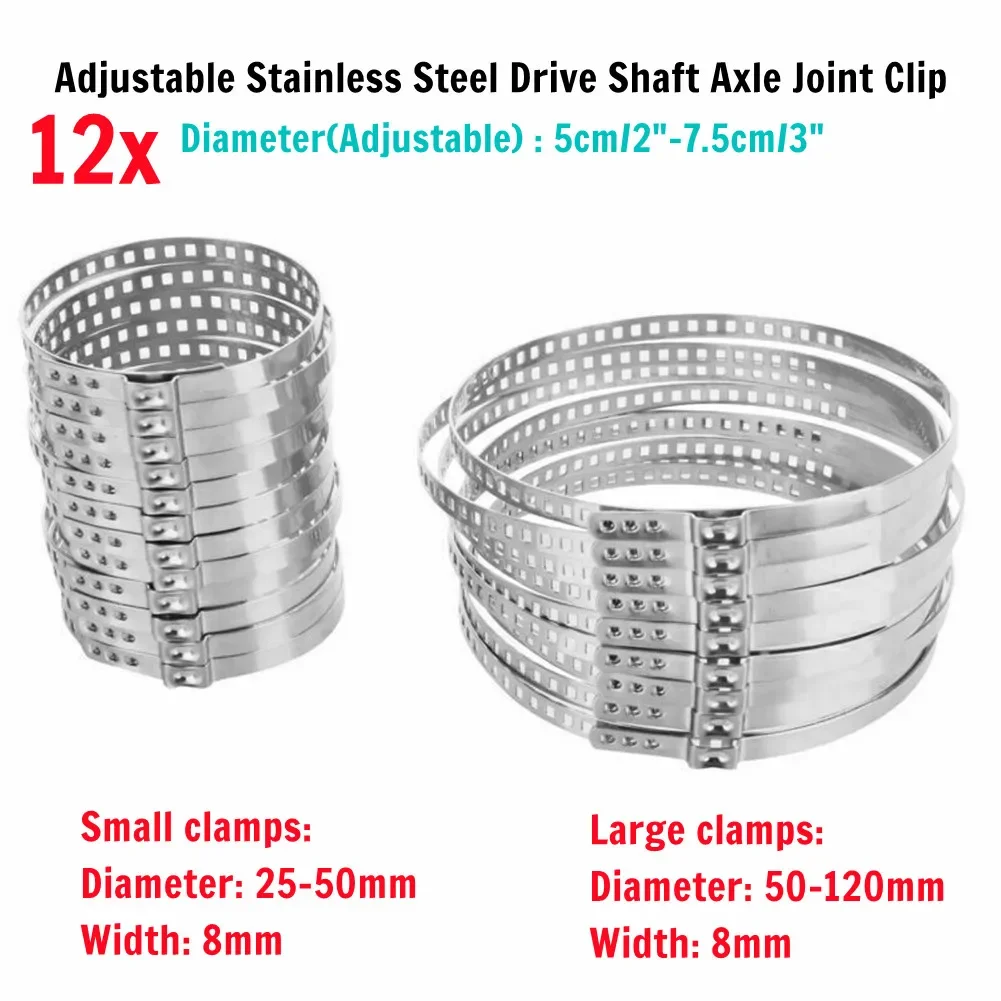 12Pcs Car Cv Boot C… - image