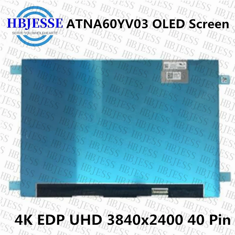 Original 16.0'' No-Touch OLED 16:10 Display Panel Replacement ATNA60YV03-0 ATNA60YV03 DP/N 9Y5DM 05KWCJ