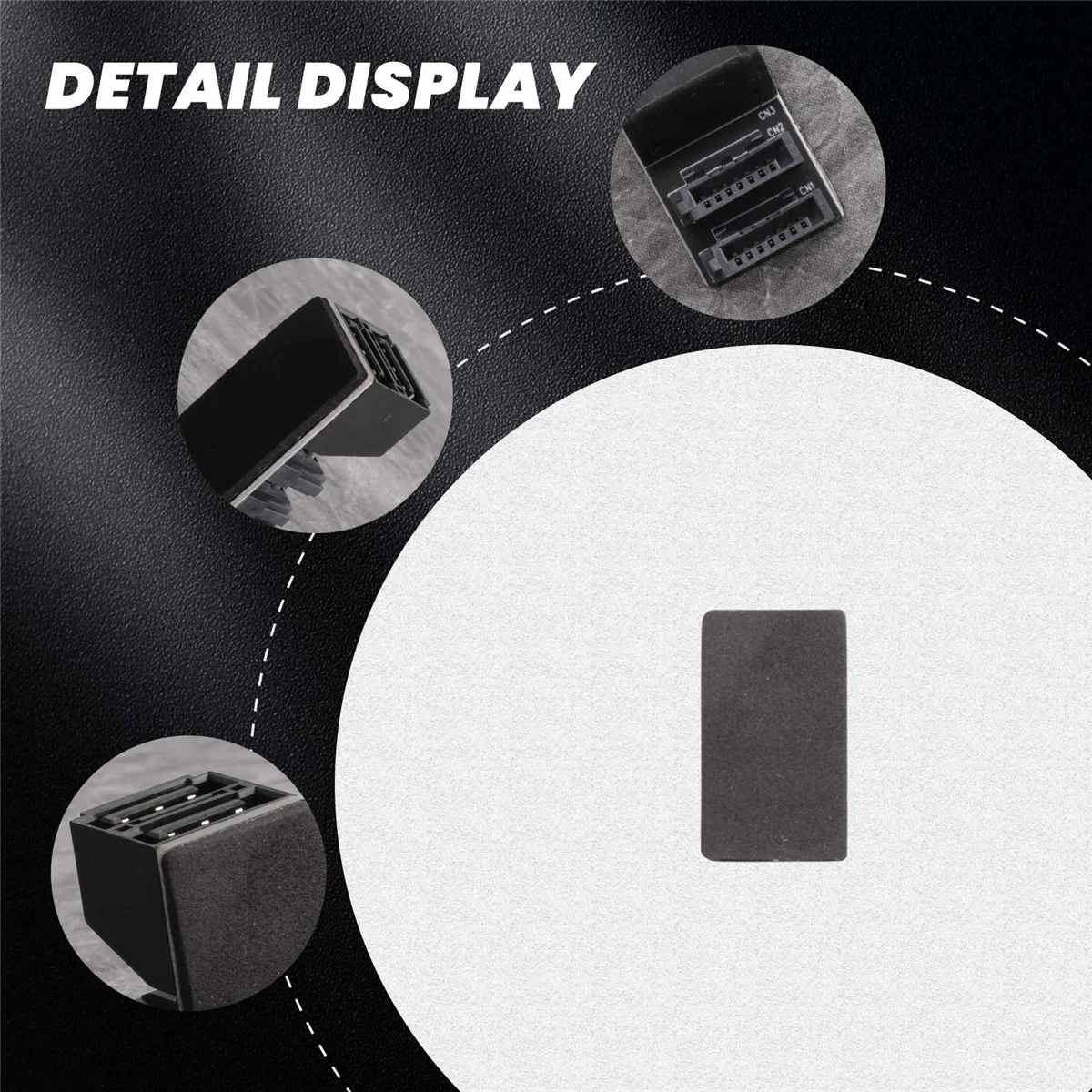 Neue 1 Stücke Doppel SATA 7Pin Buchse auf Doppel 7Pin Stecker 90 Grad Abgewinkelt Adapter Mainboard SATA Adapter für Desktops SSD HDD