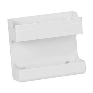 Soportista de soporte de control de control remoto Adhesivo Soporte de zócalo sin perforación sin perforación Caja de almacenamiento de organizador de la sala de estar de carga móvil 8 Mejor soporte de ventas - №6