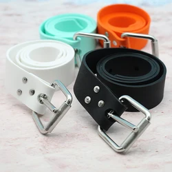 Free diving counterweight belt, scuba lead block belt, stainless steel quick release rubber diving weight belt, fishing and hunt