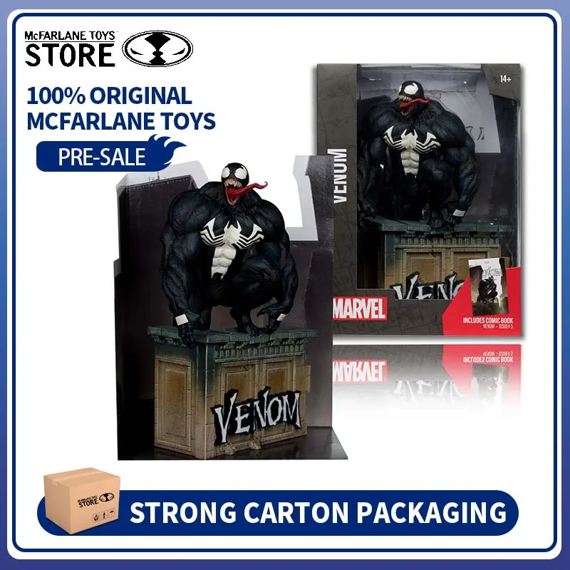

100% Original McFarlane Toys Venom (Venom #5) Action Figure Marvel Super Heroes Model 1:6 Doll Toys Decoration WITHOUT Comics