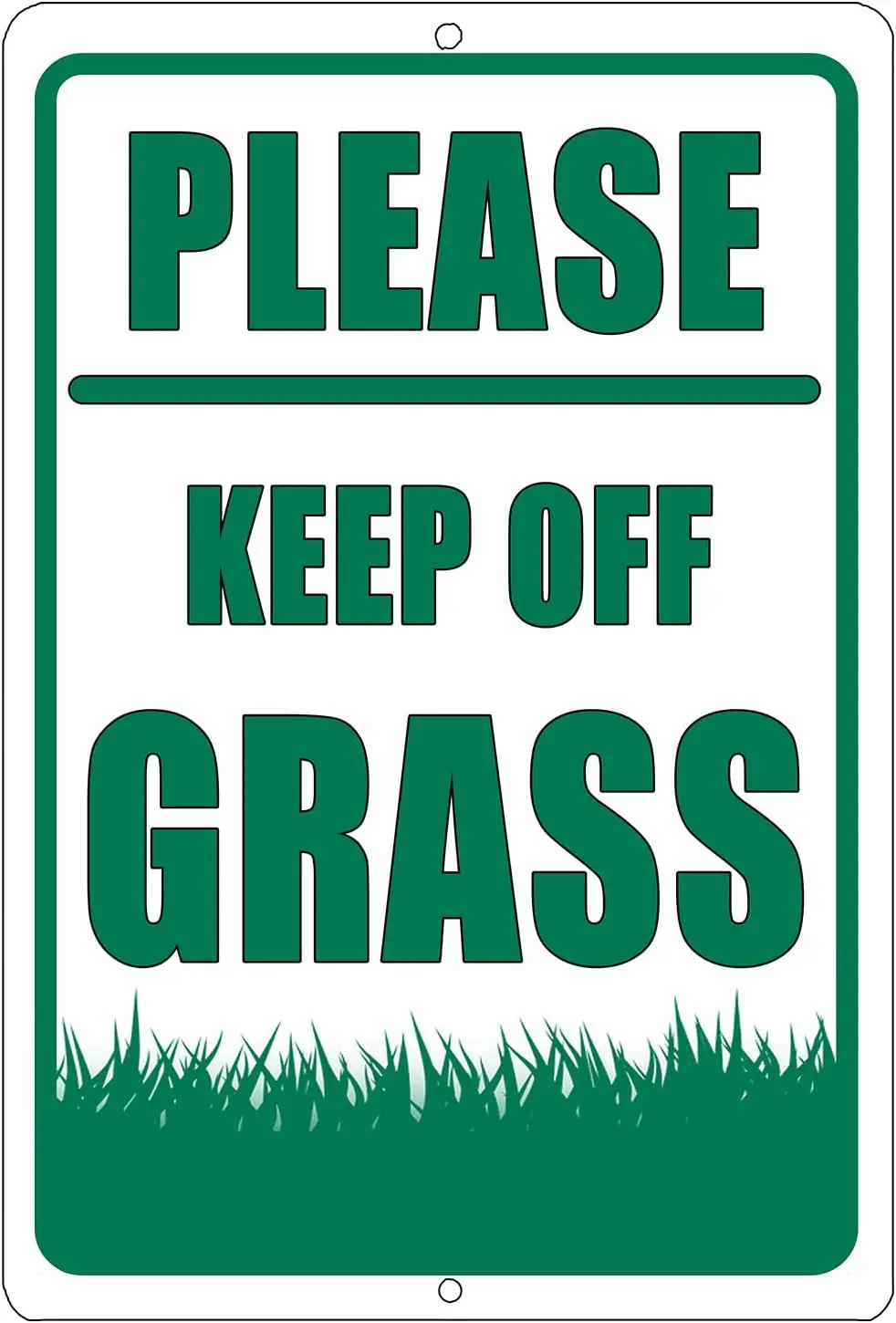 Please Keep Off The Grass Metal Tin Sign Business Retail Store Home Large Restaurant Bar Office Hotel