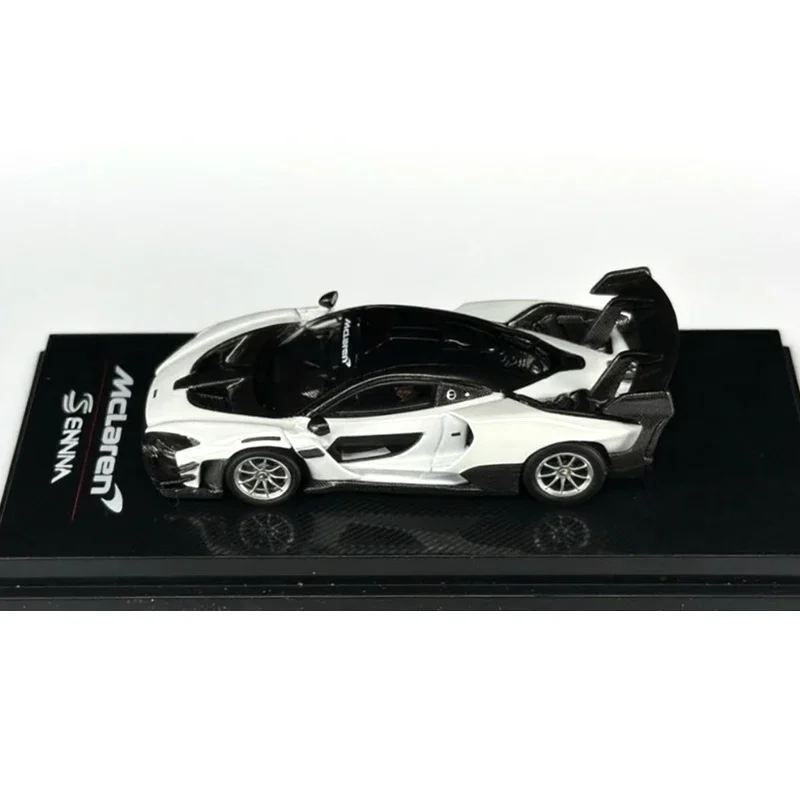 cm-mclaren-senna-1-64-gtr-coleccion-blanca-juguetes-diecast-diorama-modelo-de-coche