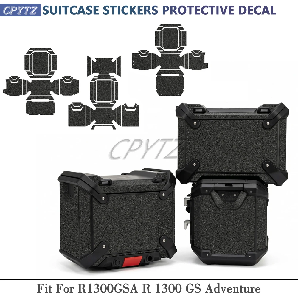 Fit For R1300GS Adventure 2025 2026 Top Case Motorcycle Suitcase Stickers Protective Frosted Anti-slip Sticker