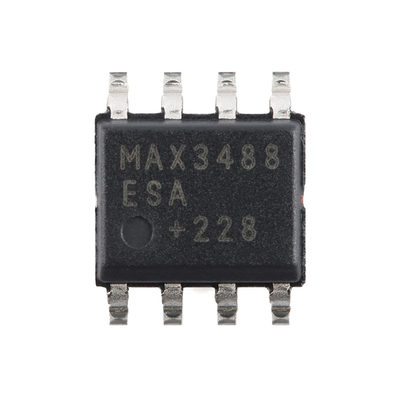 Original MAX3488ESA + T SOIC-8 10Mbps limited swing rate true RS-485/422 transceiver chip