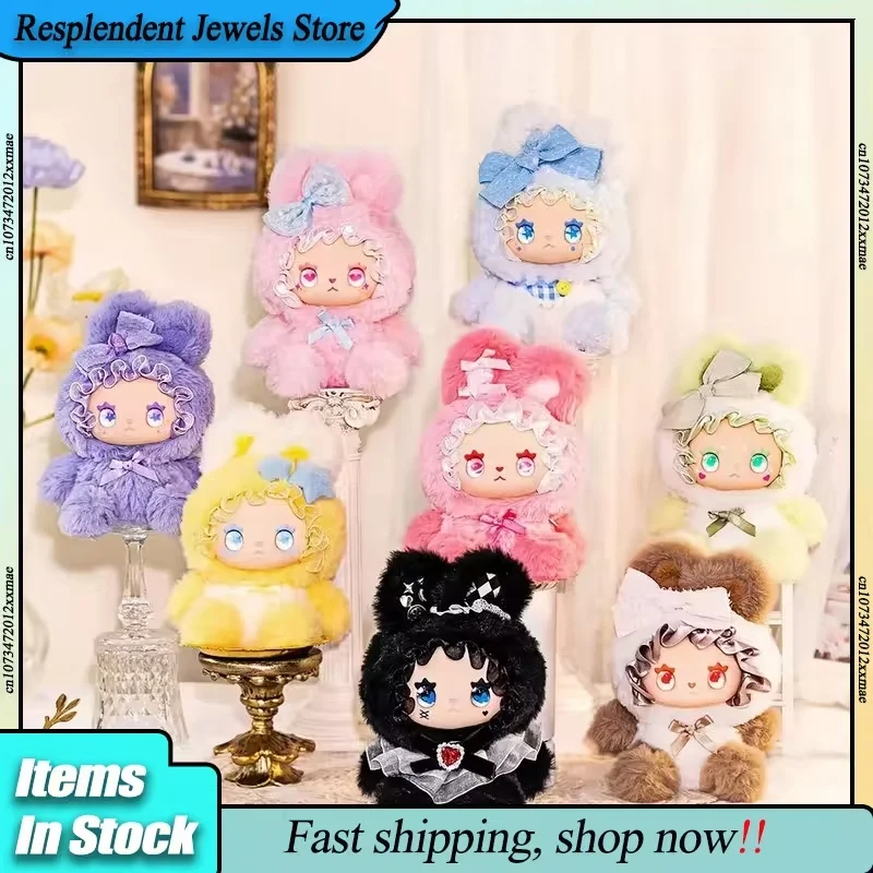 

New Lovely Emma Bunny Alliance Series Blind Box Doll Trendy Toy Adorable Soft Stuffed Pendant Mystery Box Children Xmas Gift