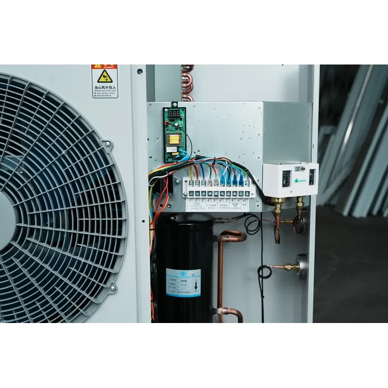 Copeland 5HP Scroll Compressor R-404A Low Temperature All-in-One Condensing Unit for Cold Storage Warehouse Cooling System